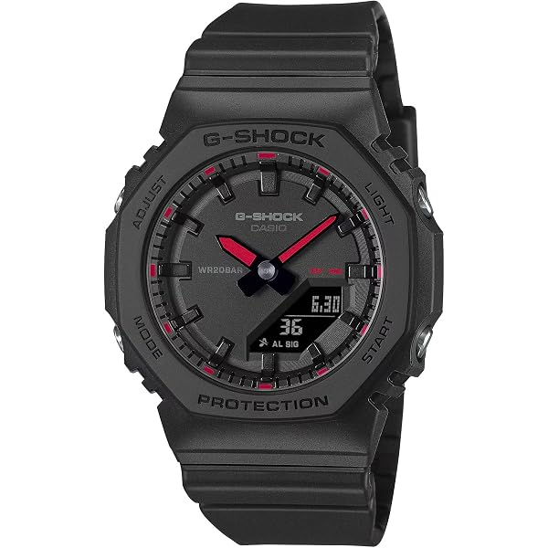 Casio Women's Analogue-Digital Quartz Watch with Plastic Strap GMA